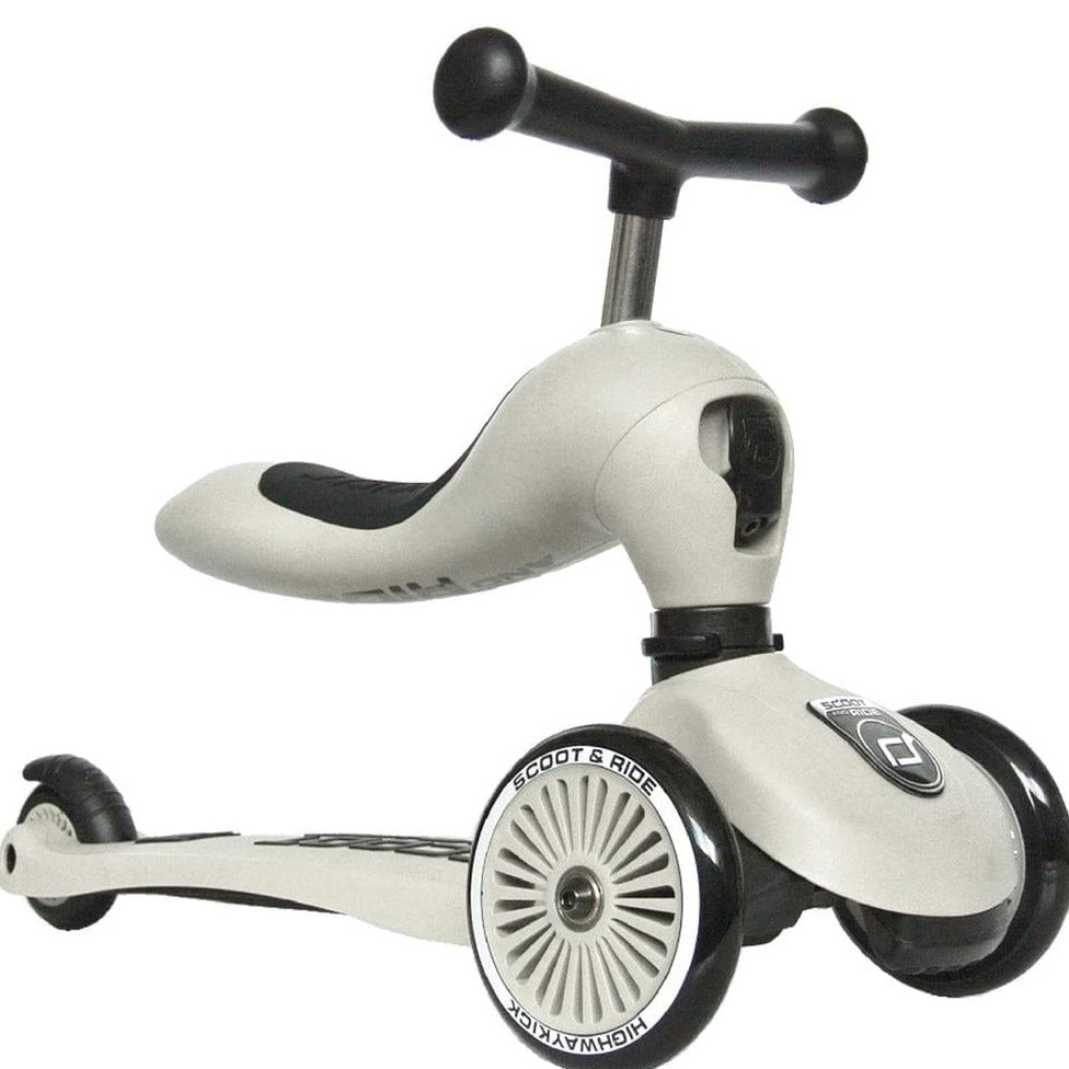 SCOOT AND RIDE Scooter Scooter 2 en 1 Highwaykick Kick 1 Ash S215