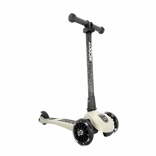 SCOOT AND RIDE Scooter Scooter Highway Kick 3 LED Ash S220