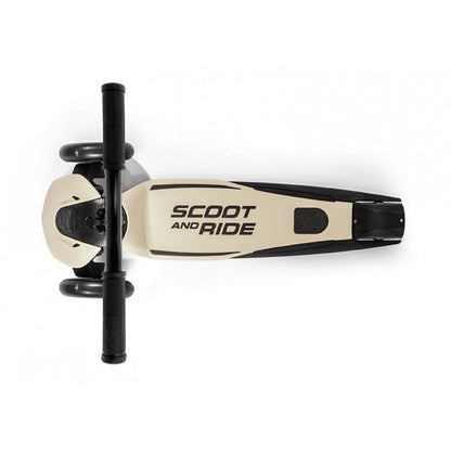 SCOOT AND RIDE Scooter Scooter Highway Kick 5 Ash LED S249