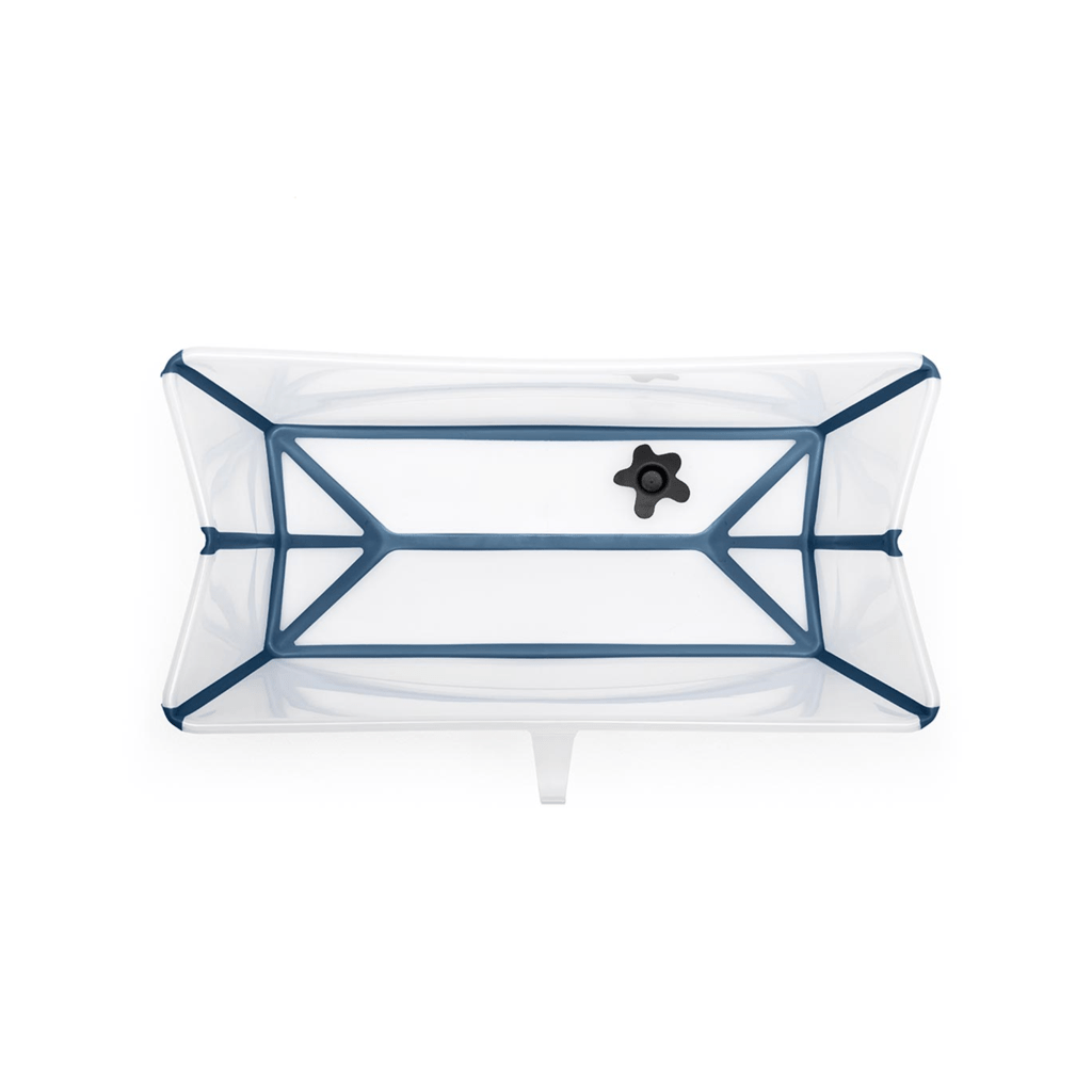 Bañera FLEXI BATH Stokke transparente-azul