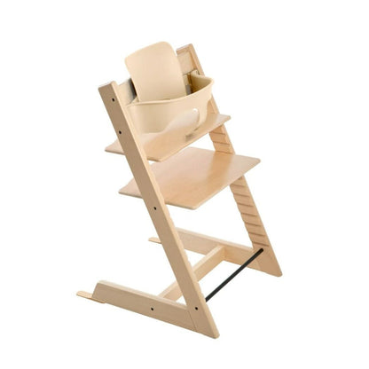 Stokke Sillas de comer Pack Silla Tripp Trapp + Babyset Tripp Trapp Natural TTBNN