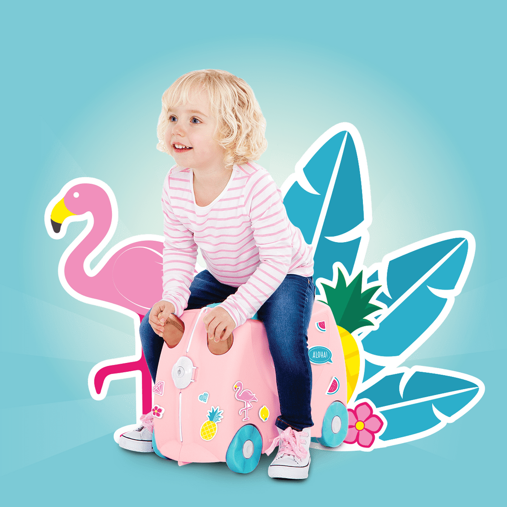 Trunki Productos para viajes Maleta Infantil Trunki Flamenco TRUNKIFLAMENCO