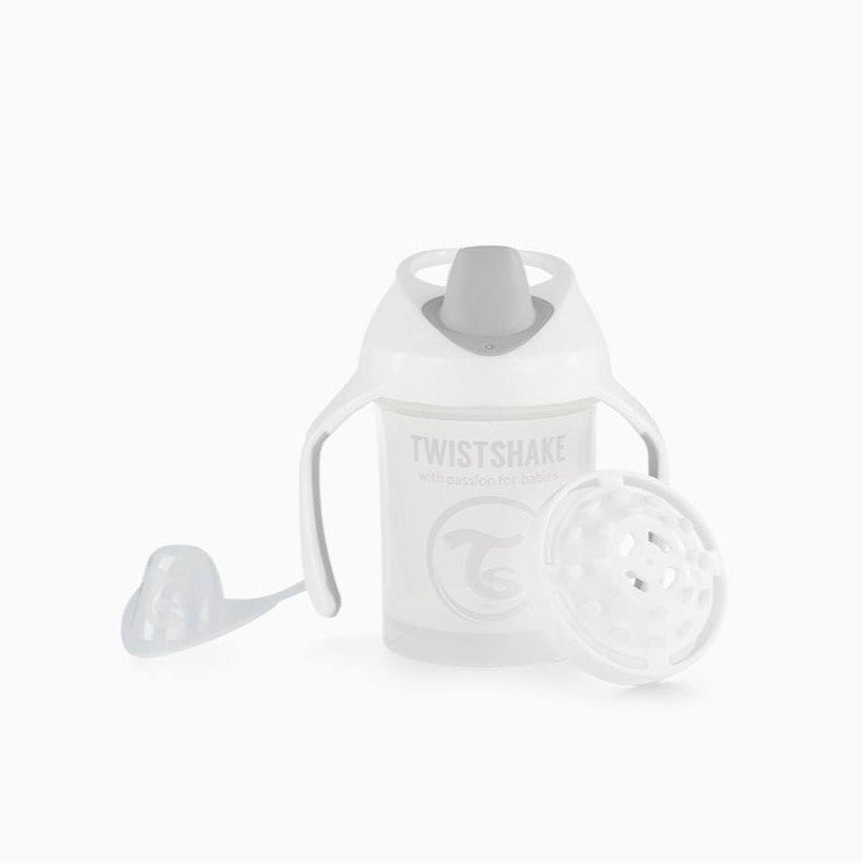 Twistshake Alimentación Vaso Antiderrame 230 ml Blanco TS216
