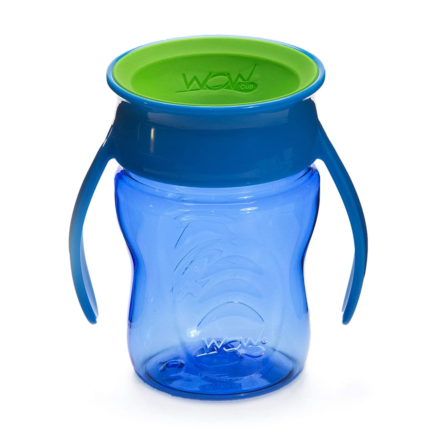 WOW CUP Alimentación Vaso Antiderrame Baby Tritan Azul 132