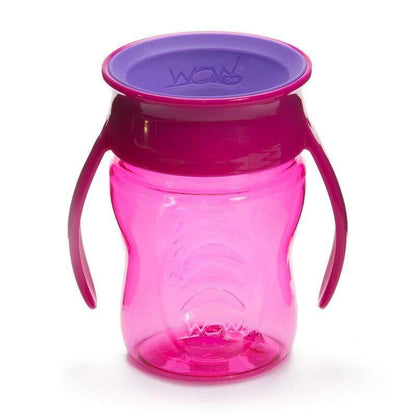 WOW CUP Alimentación Vaso Antiderrame Baby Tritan Rosado 131
