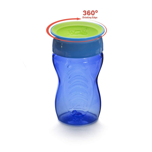 WOW CUP Alimentación Vaso antiderrame tritan azul, Wow Cup 242