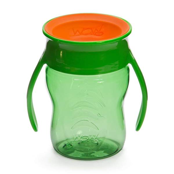 Vaso Antiderrame Baby Tritan Verde Wow Cup - Pichintun